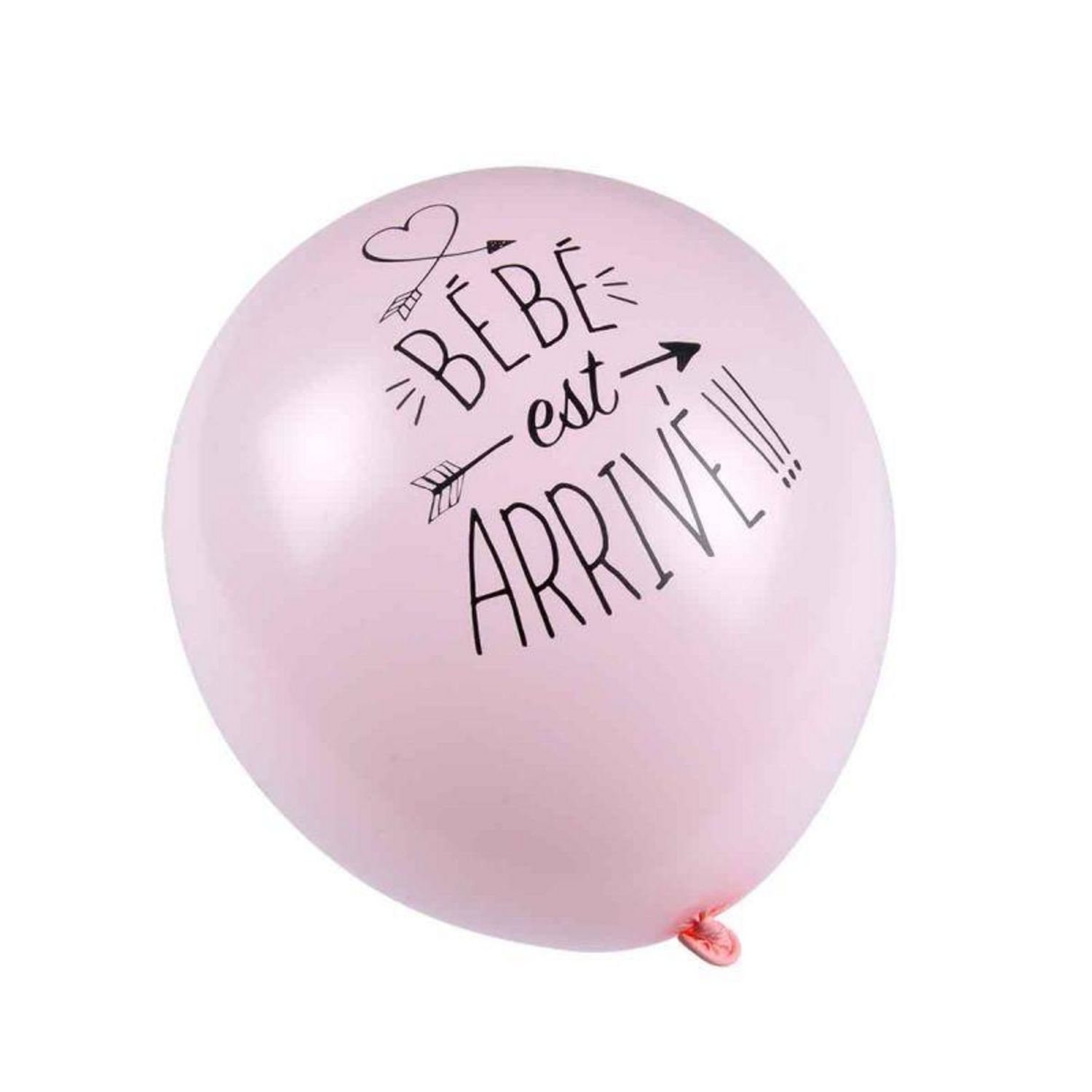 Paris Prix Lot de 6 Ballons Gonflables Boho Chat 23cm Rose pas cher 