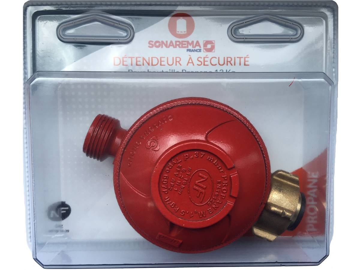 Ou Trouver Bouteille De Gaz Elfi Rouge Habitat et Jardin Détendeur gaz propane NF 37Mbar pas cher - Auchan.fr