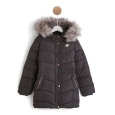 IN EXTENSO Parka fille (Gris)