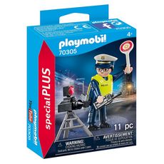 PLAYMOBIL 70305 - Special Plus - Policier avec radar