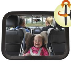 A3 Baby Kids Miroir De Voiture Ajustable Pour Bebe 26 5x19 M Noir Pas Cher A Prix Auchan