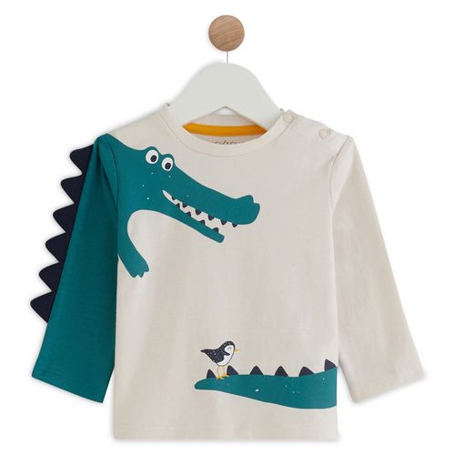 T-shirt manches longues crocodiles bébé garçon
