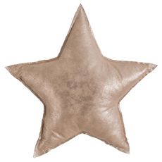 ATMOSPHERA FOR KIDS Coussin forme étoile or et paillettes dorées 46x46 cm