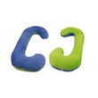  Coussin Minky de maternité forme C bleu – vert