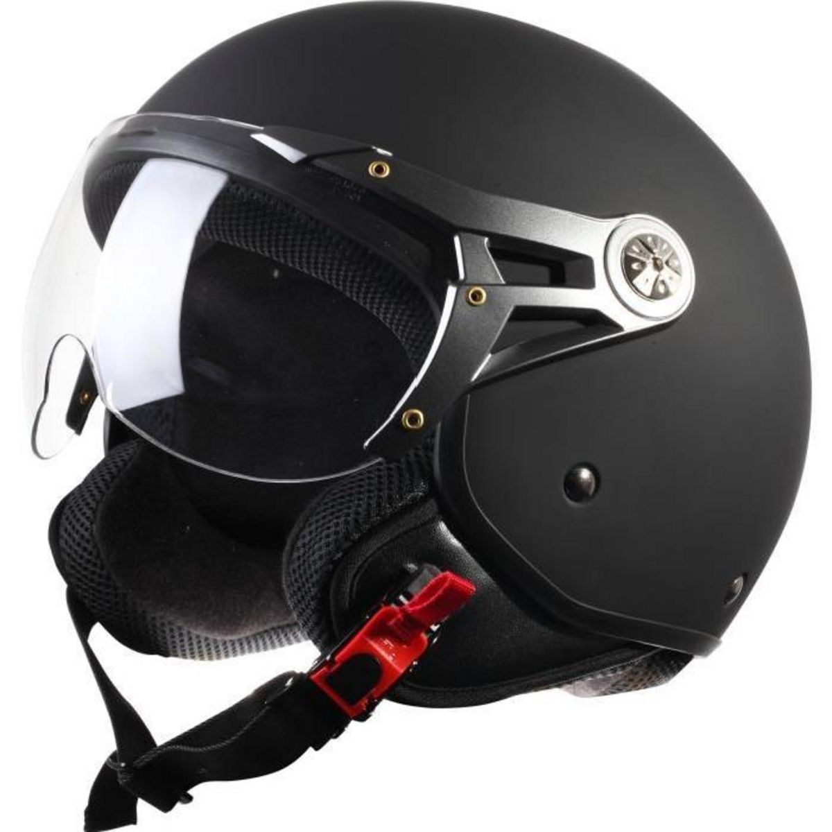 Casque jet pas cher pour moto et scooter - La Bécanerie