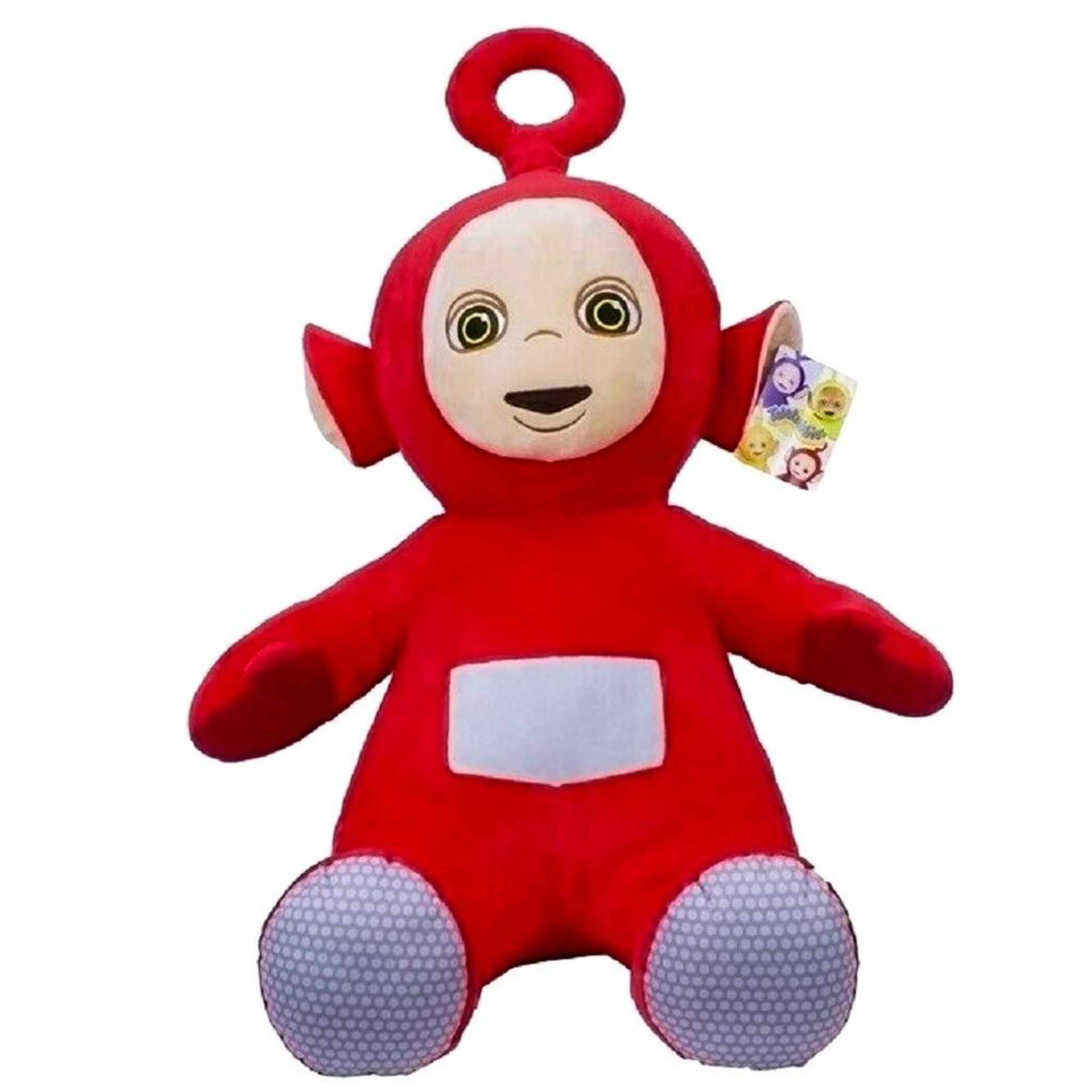 Peluche Po teletubbies 36 cm rouge pas cher 