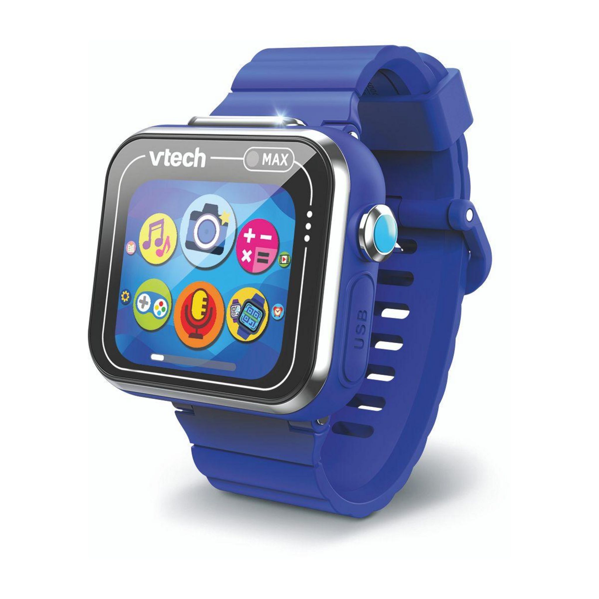 VTECH Montre enfant connect e KidiZoom Smartwatch Max bleue pas