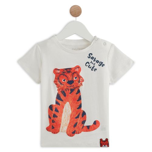 T-shirt manches courtes tigre bébé garçon