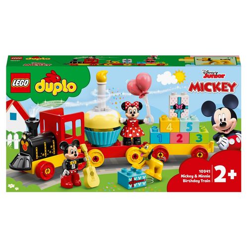 LEGO 10941 Duplo Disney Le Train d'Anniversaire de Mickey et Minnie Jouet  pour Enfant de 2 Ans et Plus avec Train et Figurines : : Jeux et  Jouets