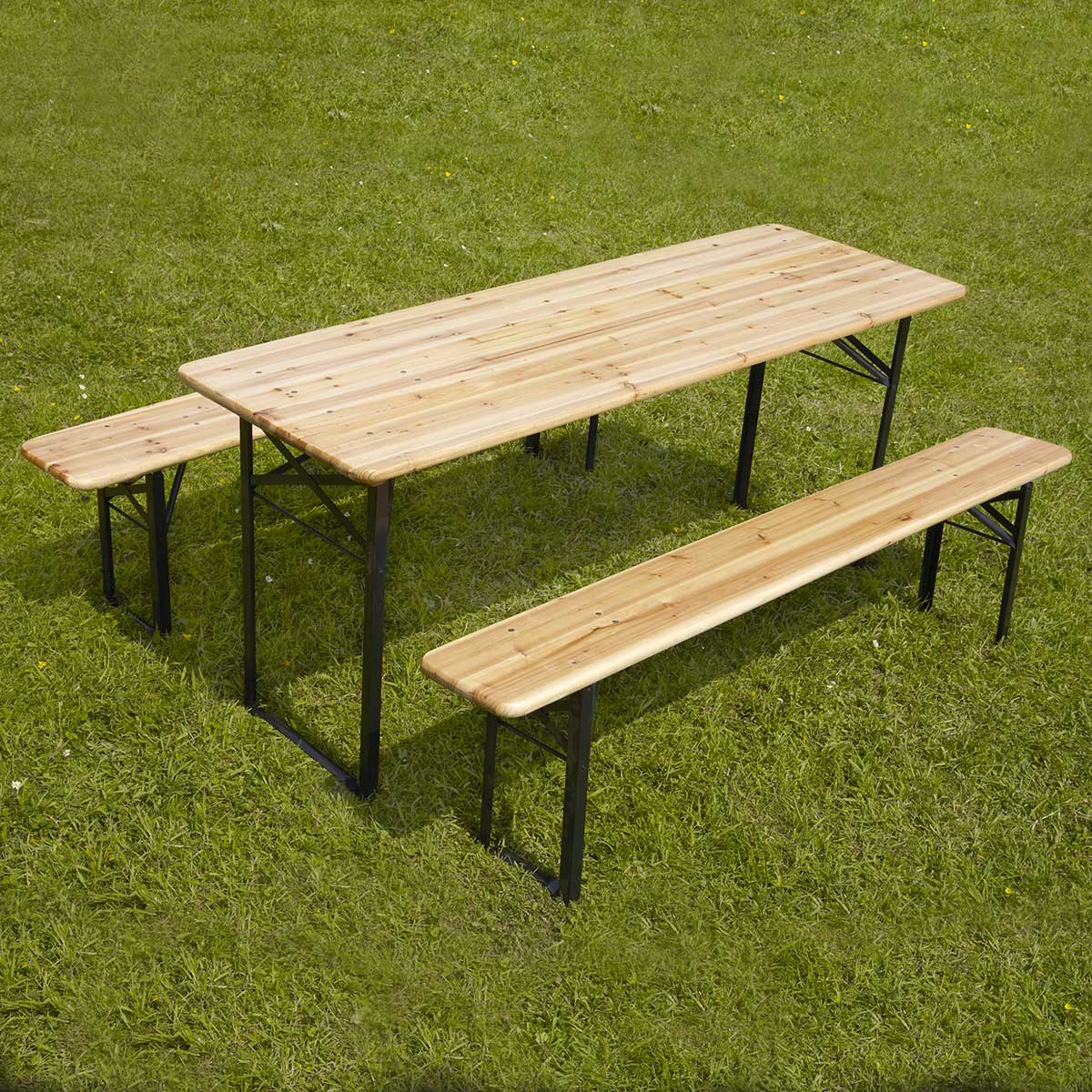 Table et bancs de jardin - Table pliante jardin - Table pique