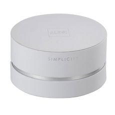 Bougie Parfumée  Simplicity  11cm Argent & Blanc