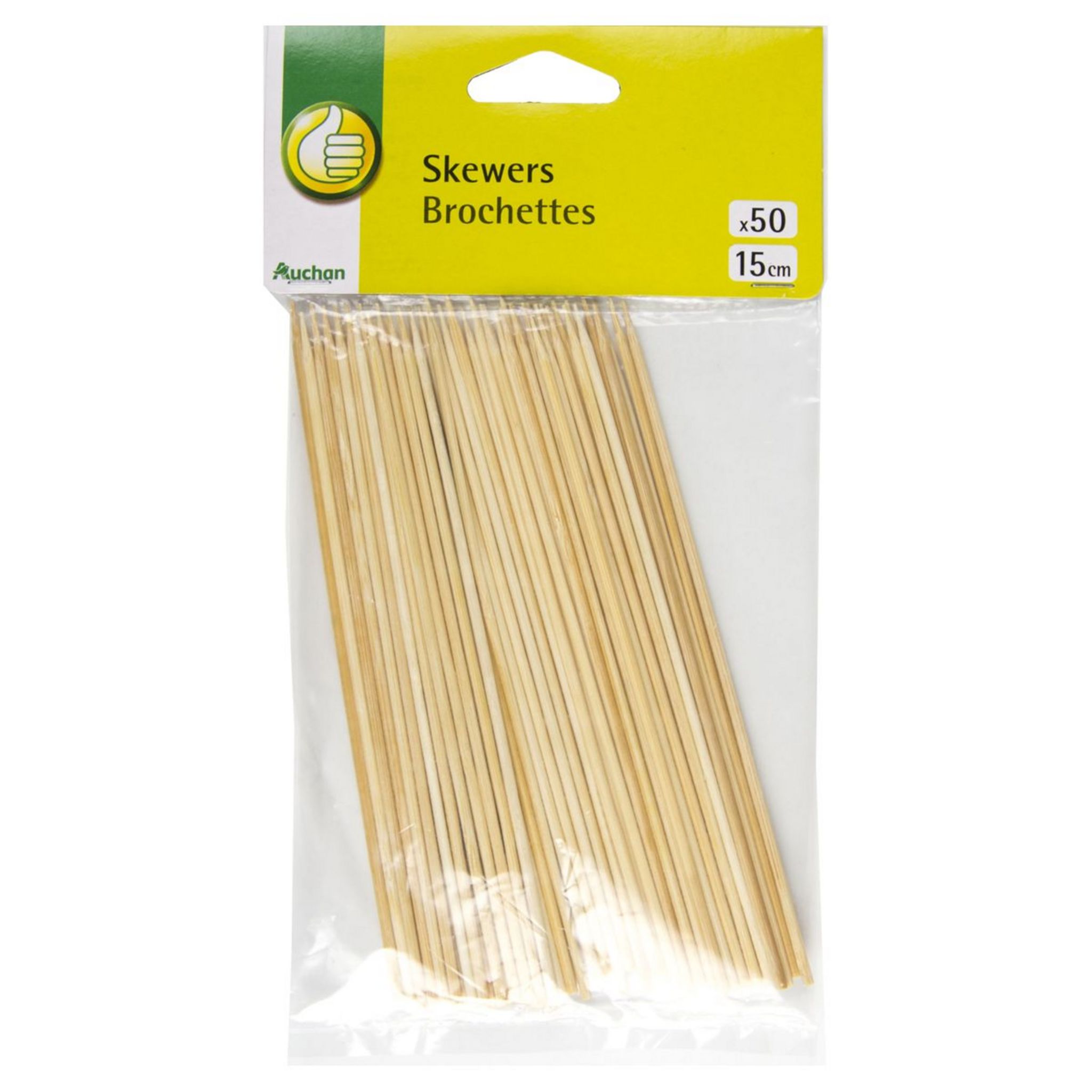 Pic à brochette en bois (50pcs) 