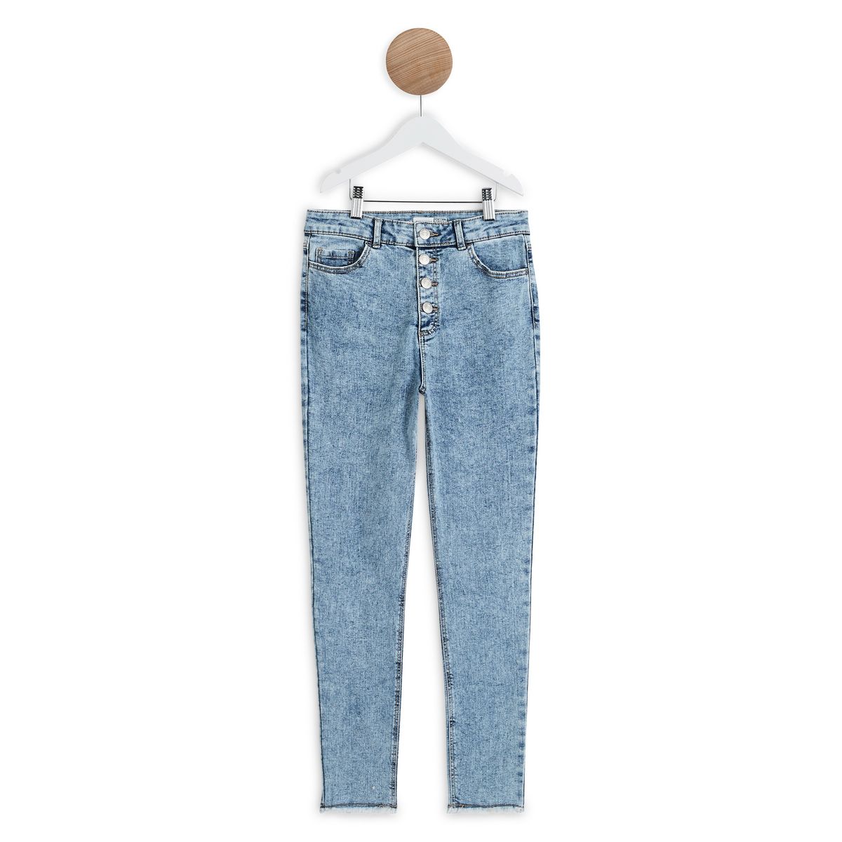 Jean taille haute shop 12 ans fille