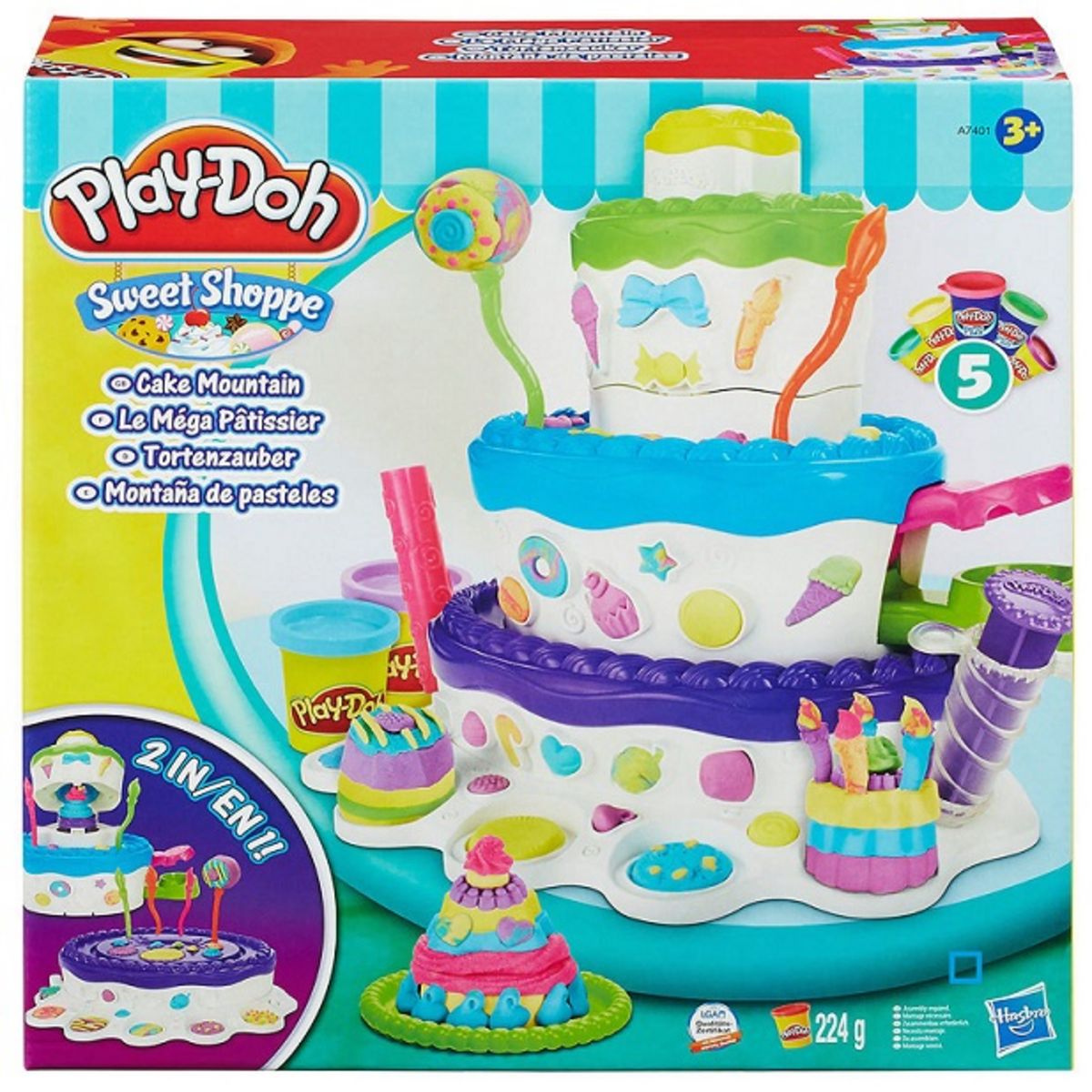 PLAY-DOH Kit méga pâtissier - Pâte à modeler pas cher 