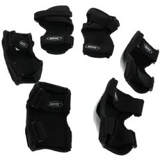 Roces Kit protection roller skateboard Eurotop/roces Tri pack superbasic noir Noir 61474 (Noir)
