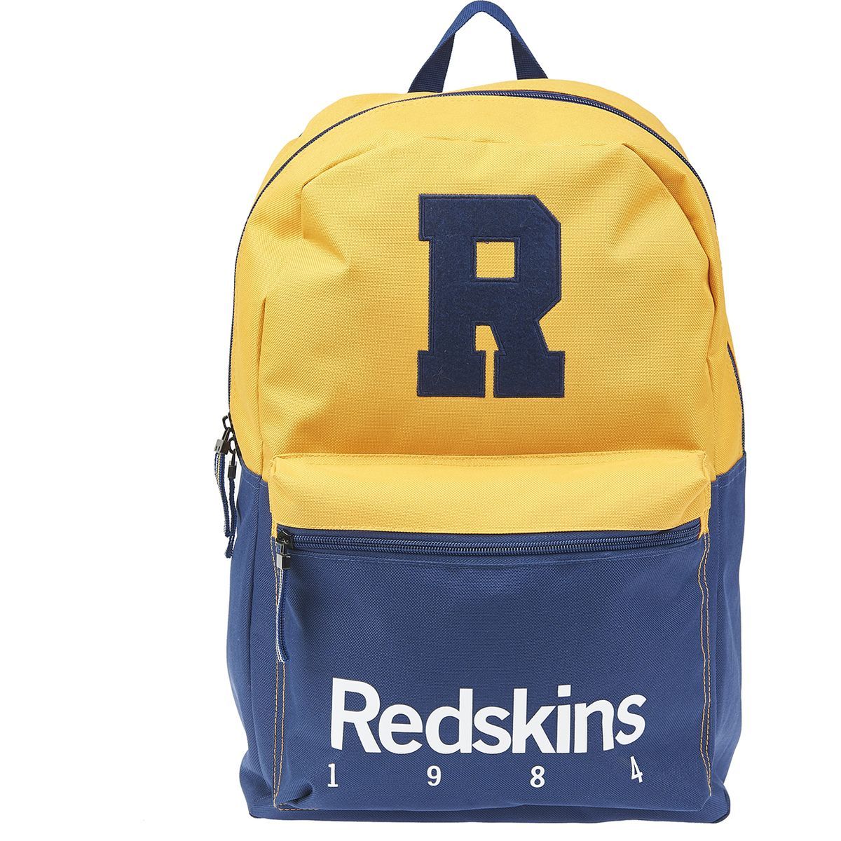 REDSKINS Sac dos 1 compartiment jaune et bleu pas cher Auchan