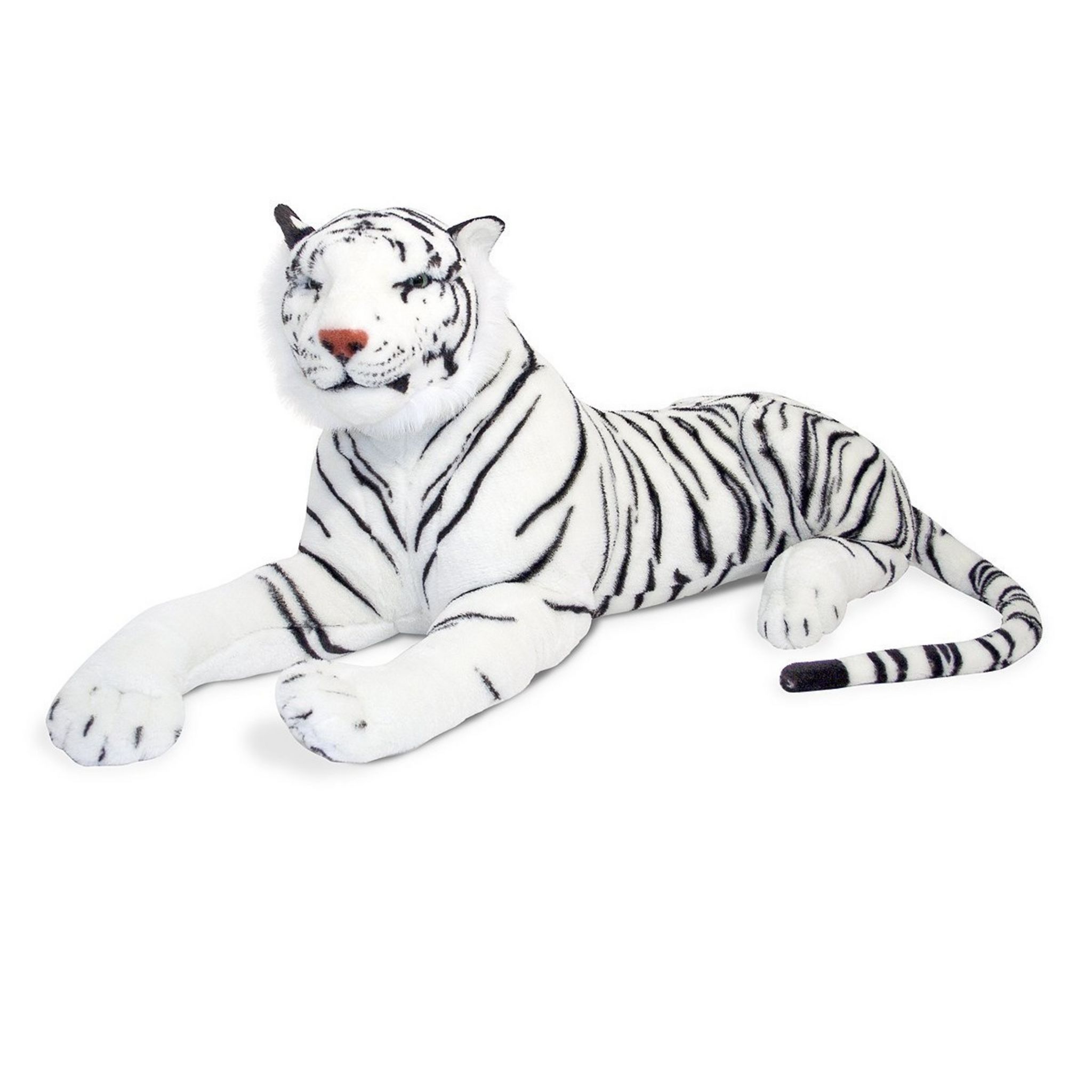 Peluche tigre blanc sales pas cher