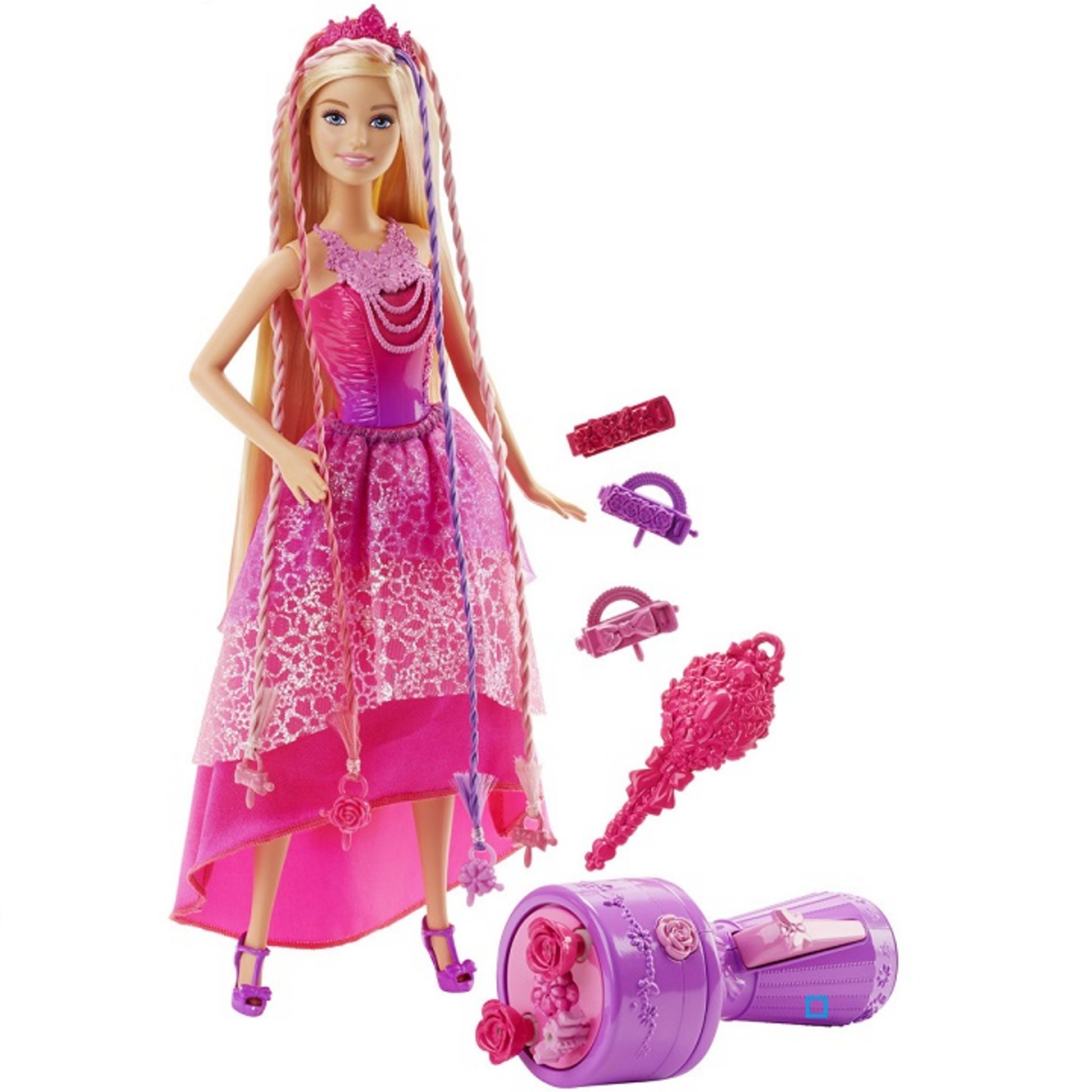 Mattel Barbie tresses magiques - En promotion chez E.Leclerc