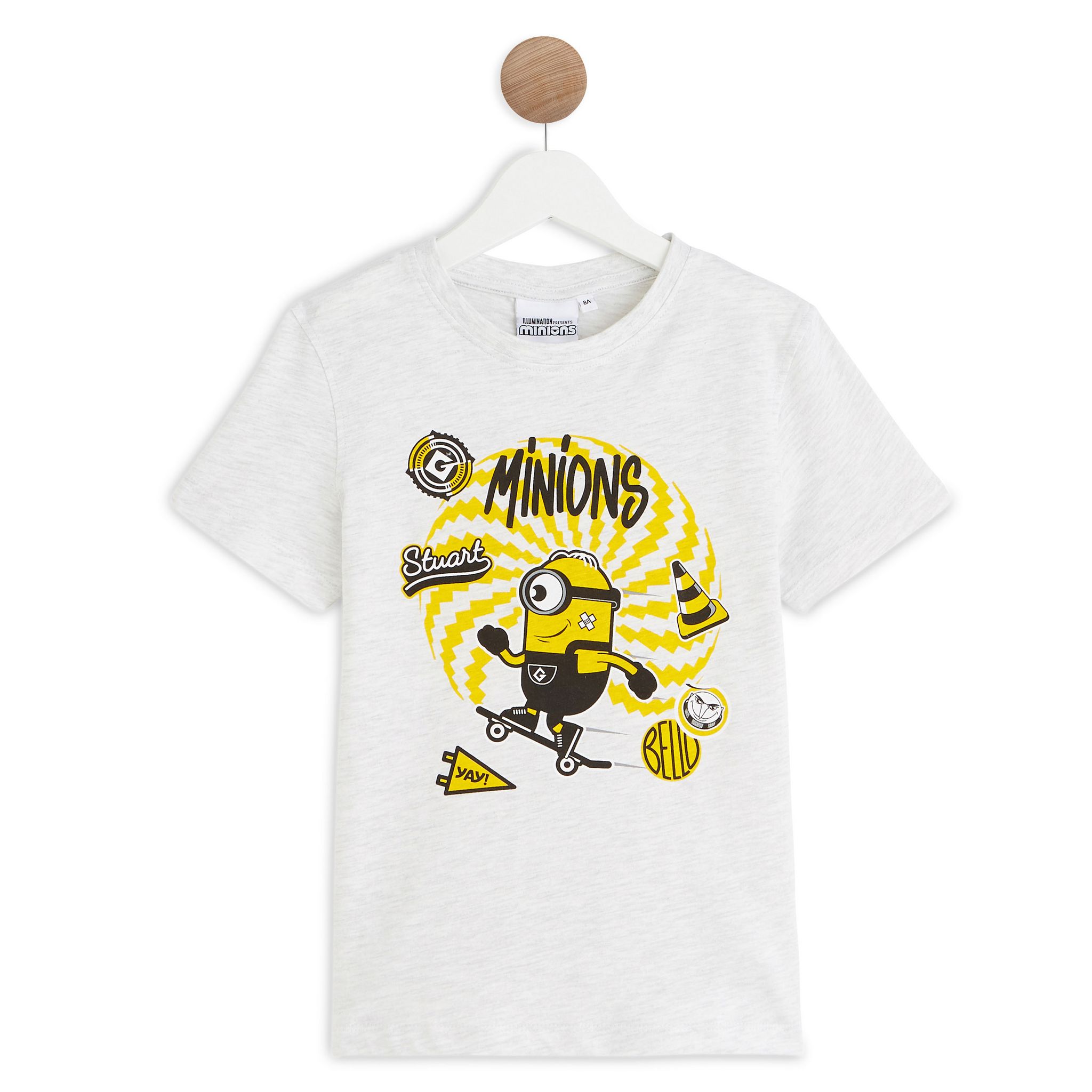 LES MINIONS T shirt manches courtes gar on pas cher Auchan.fr