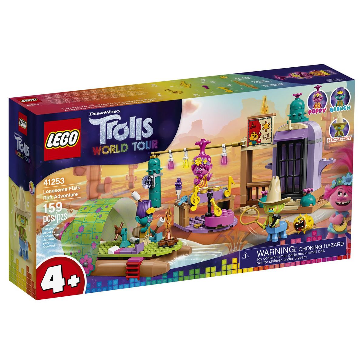 LEGO Trolls 41253 - L'aventure en Radeau de Mornebourg