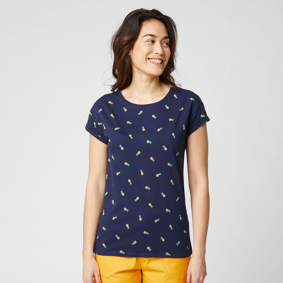 Tee shirt best sale ananas femme