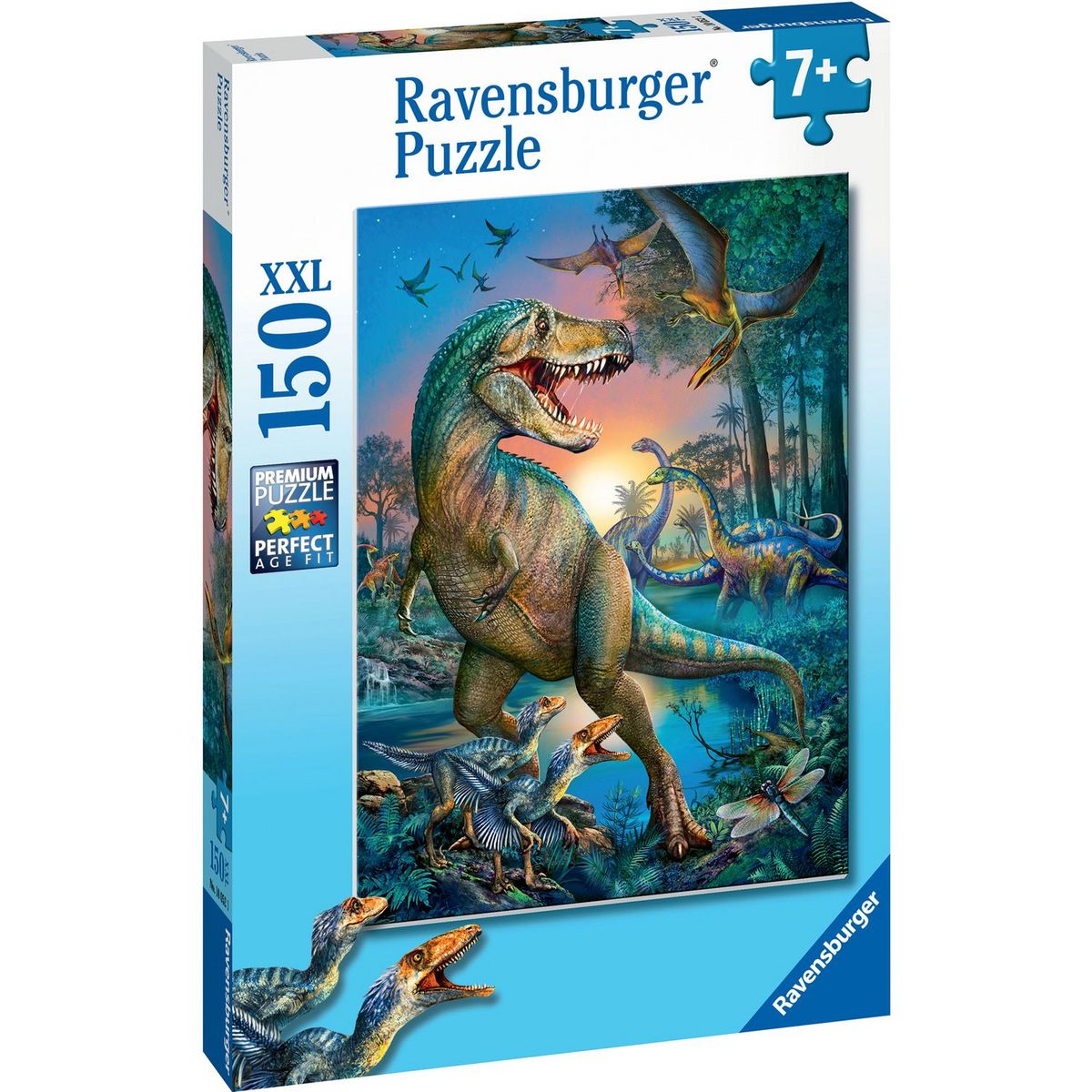 RAVENSBURGER Puzzle 150 pièces XXL - Le dinosaure géant