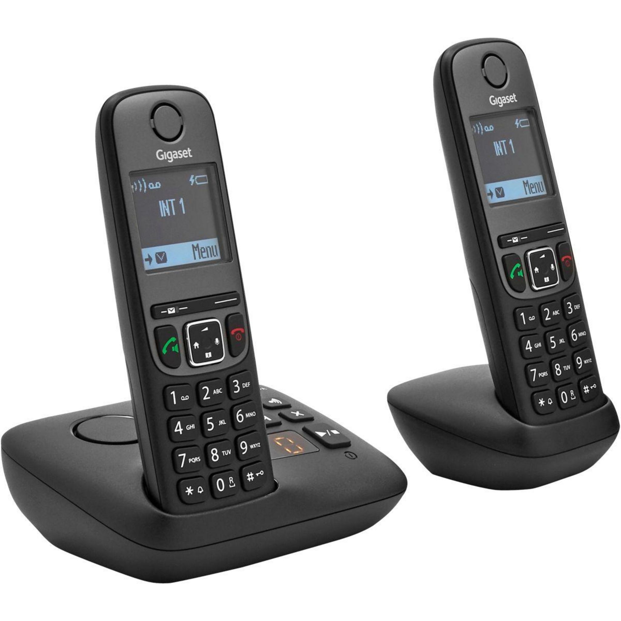 Gigaset Téléphone sans Fil Comfort 550 Duo Black : : High-Tech