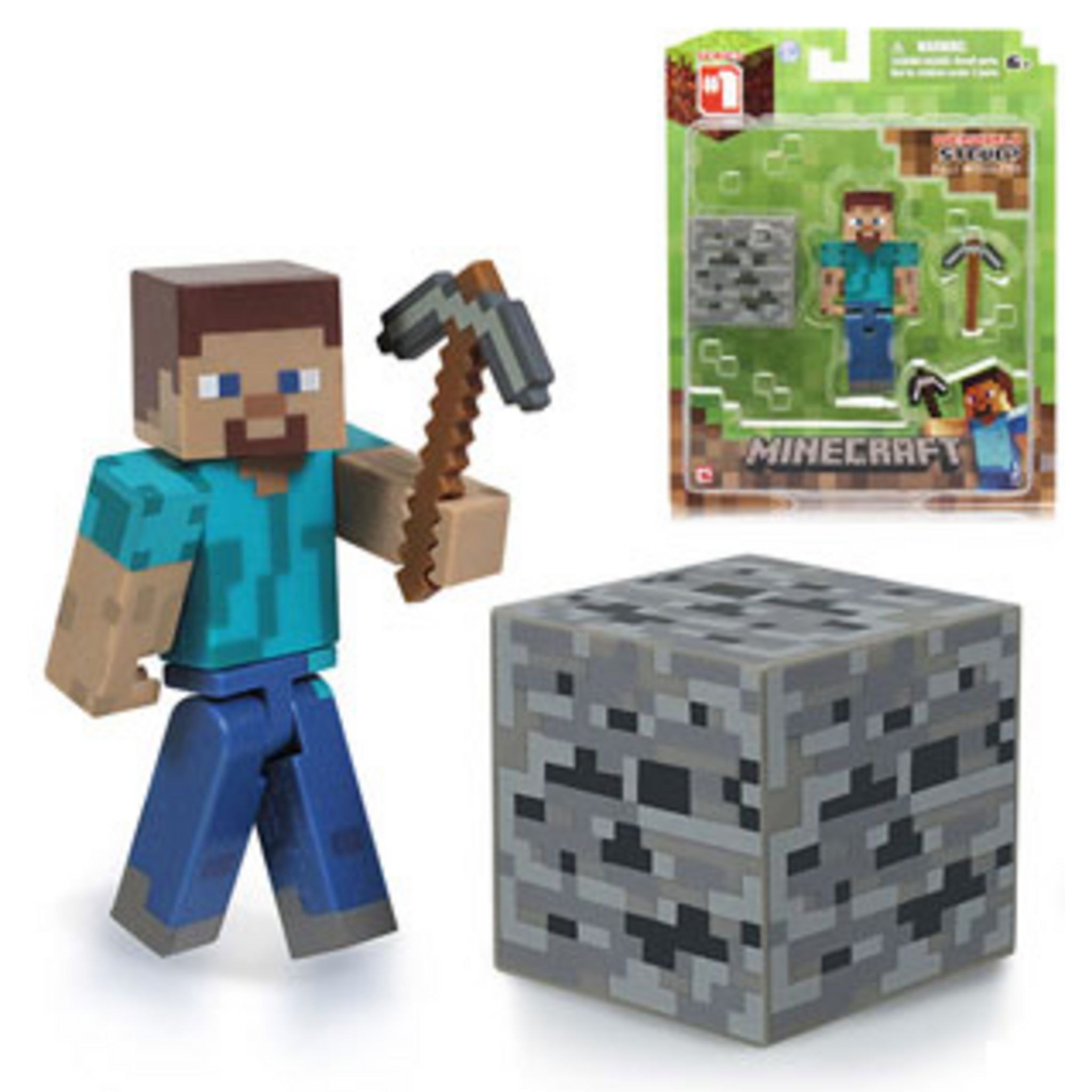 Minecraft - Figurine Steve pas cher 