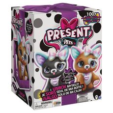 SPIN MASTER Peluche chiot interactif Present Pets 