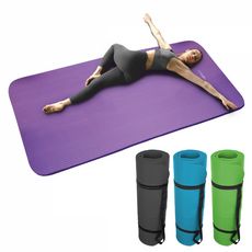 Tapis de yoga, de gym, d'exercices 182 x 117  X 1 cm (Violet)