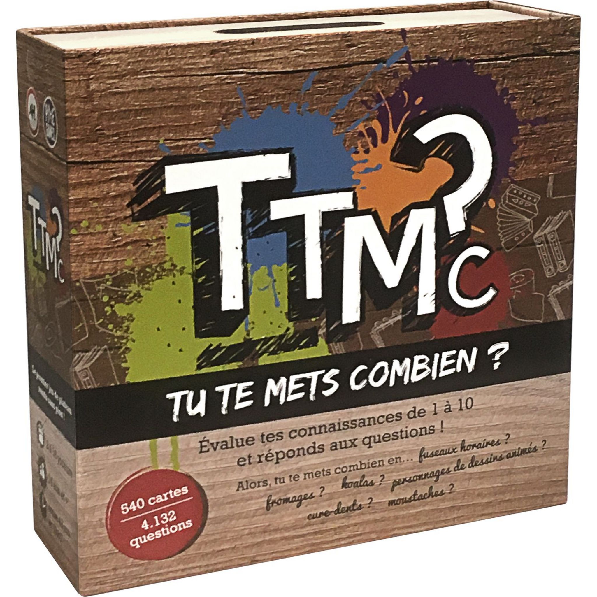 Jeu de société TTMC Tu te mets combien - Jeu de culture générale