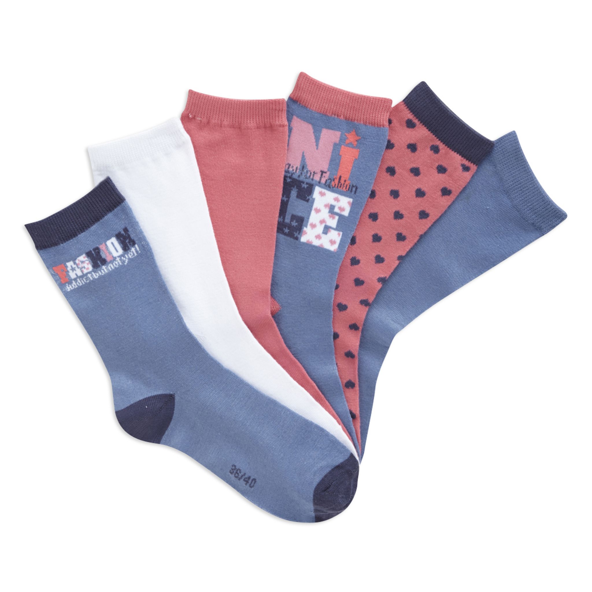 Chaussettes fille 23-26 - In Extenso - Auchan