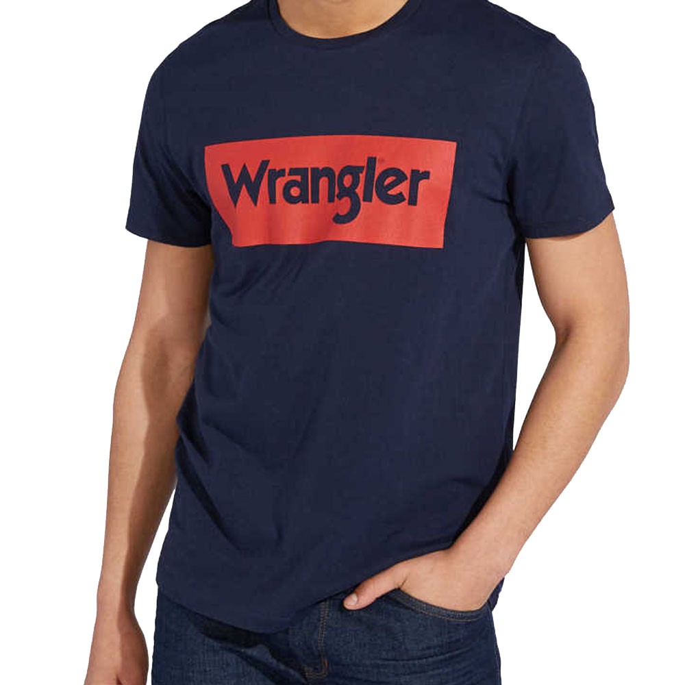 Tee shirt best sale wrangler homme