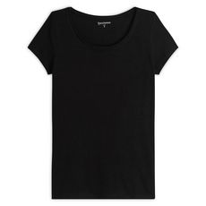 IN EXTENSO T-shirt manches courtes noir femme (Noir)