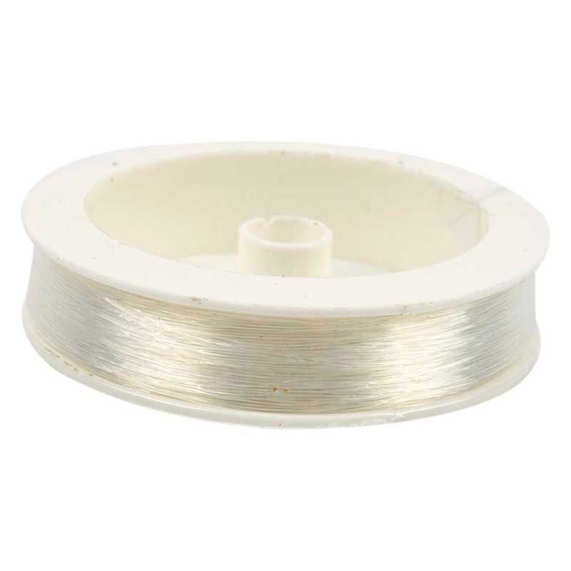 Bobine de 90 m fil nylon / fil de pêche 0,2 mm pour création de