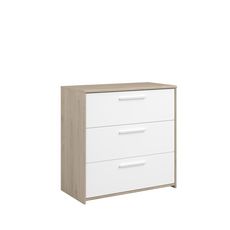 Commode 3 tiroirs L80cm NORWAY