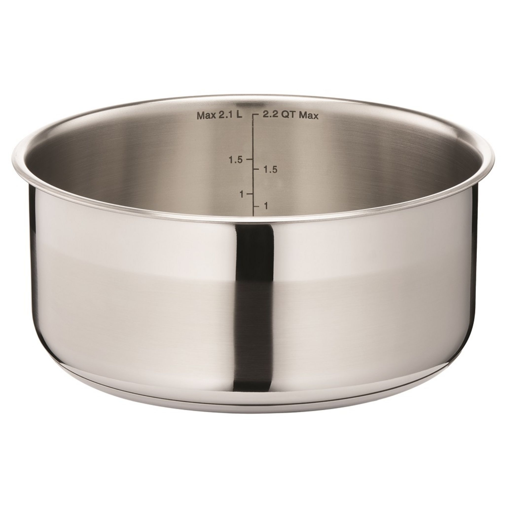 INGENIO PREFERENCE Casserole 18 cm (2,1 L) Inox non revêtu Induction, Poêles et casseroles à poignée amovible inox