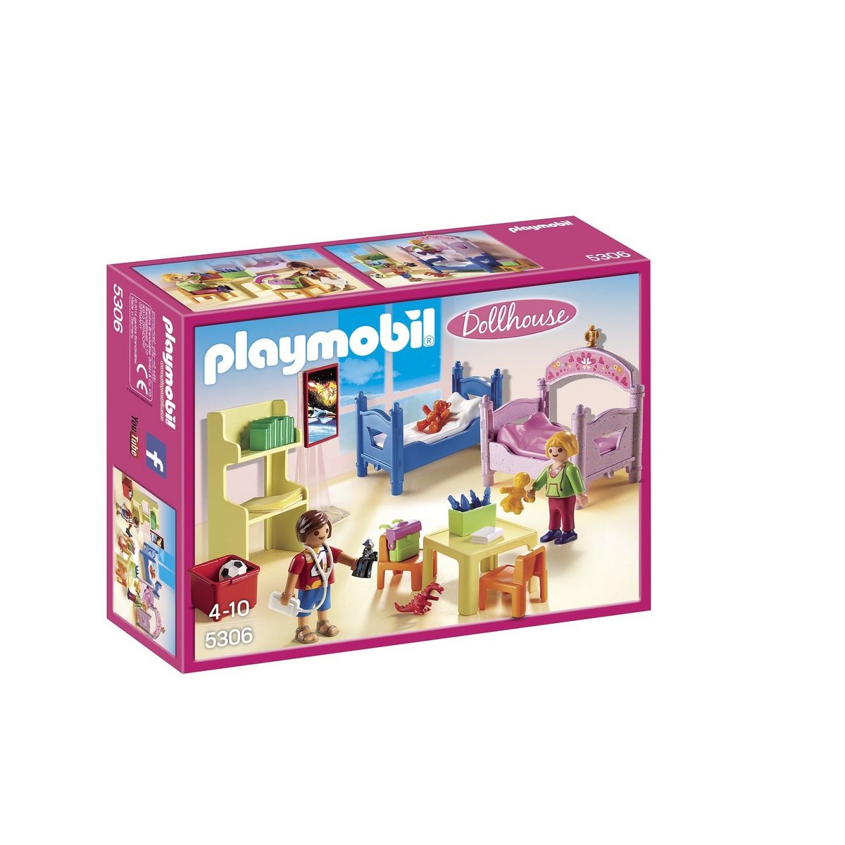 Playmobil - Chambre d'enfants avec lits superposés