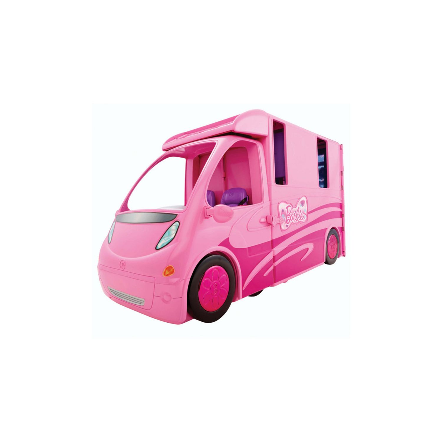 MATTEL Camping car de Barbie et ses soeurs pas cher Auchan