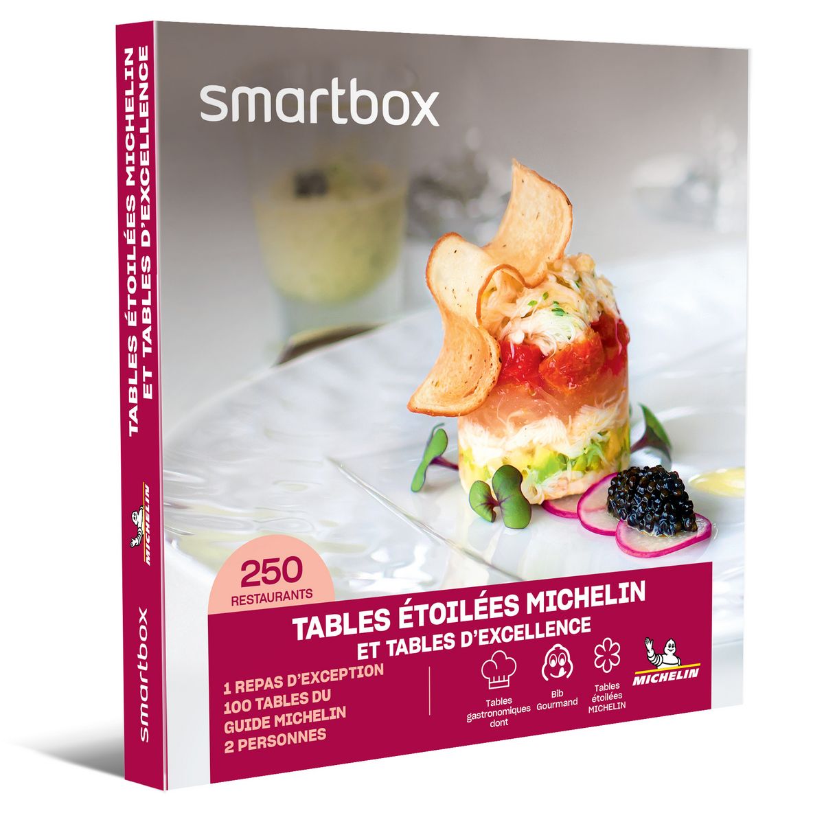 Coffret cadeau Tables étoilées MICHELIN Smartbox