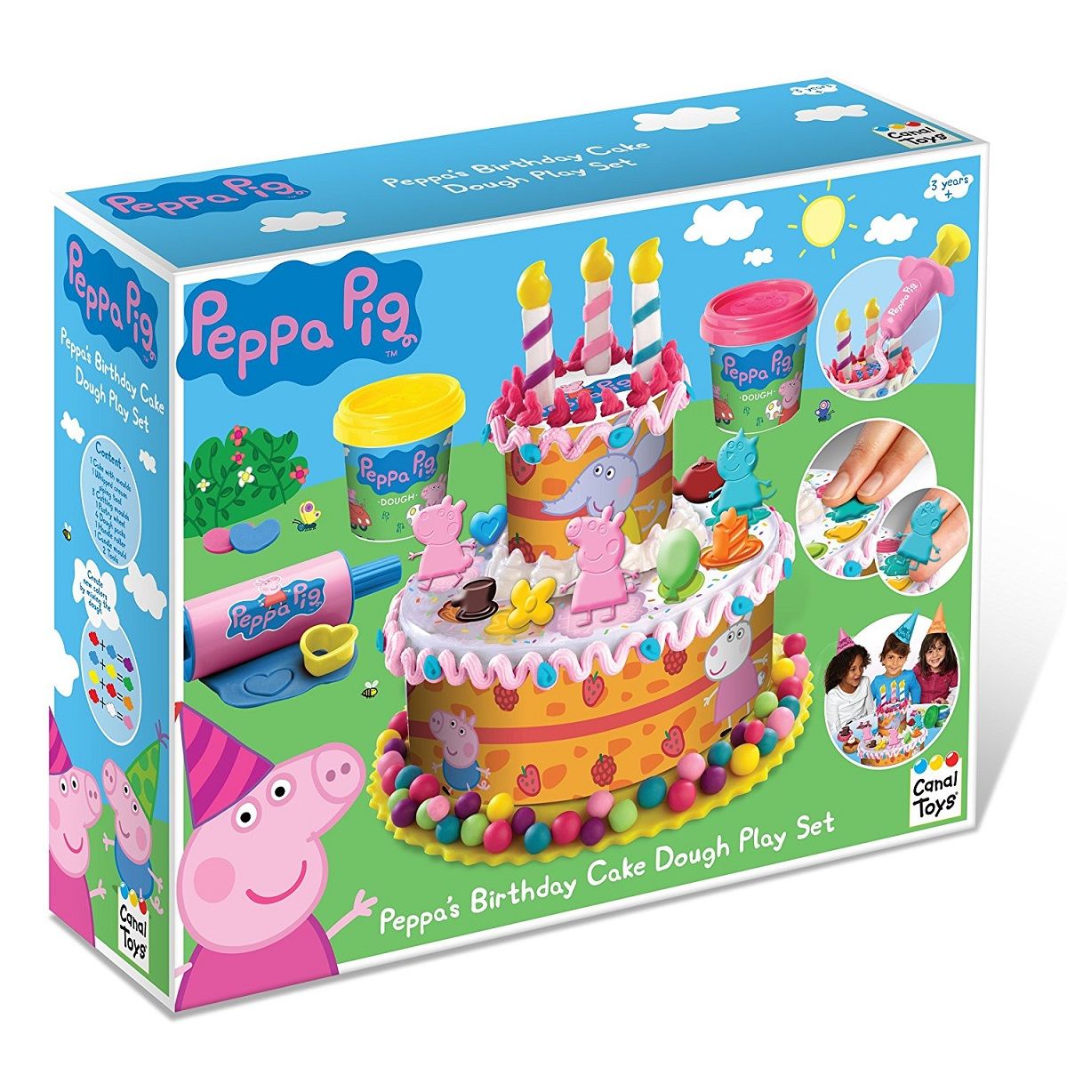CANAL TOYS Pâte à modeler Peppa Pig - Gâteau d'anniversaire