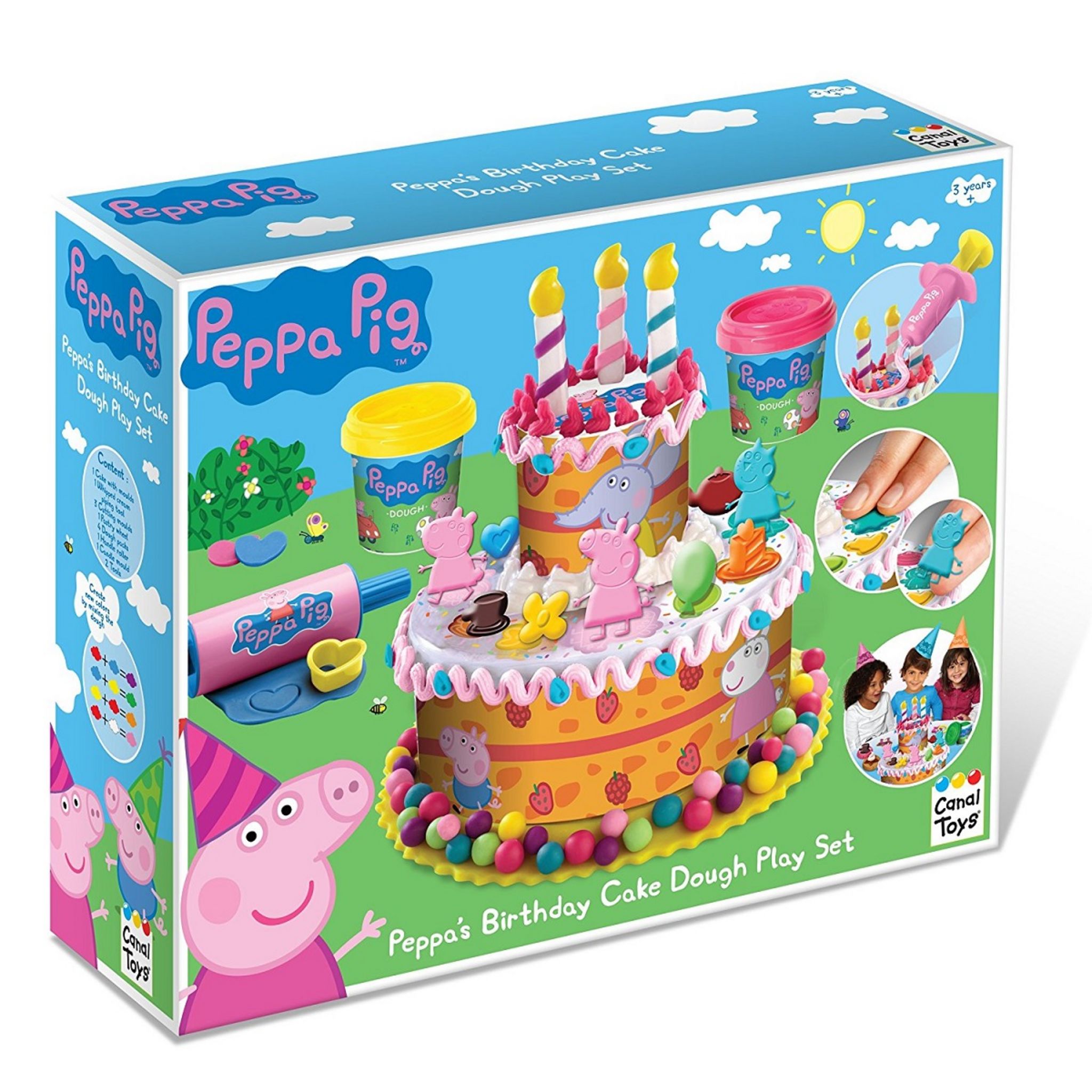 4 Bougies 2D Anniversaire Peppa Pig pour l'anniversaire de votre