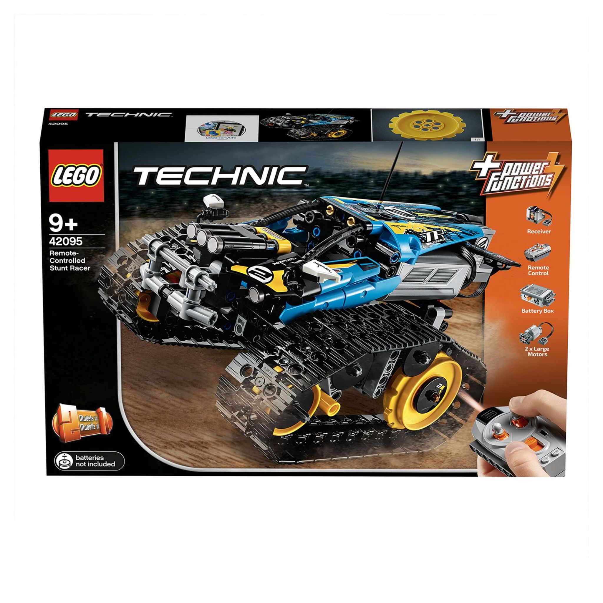 LEGO Technic 42095 Le bolide télécommandé pas cher 