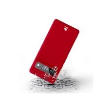IBROZ Coque Google Pixel 6 Silicone rouge