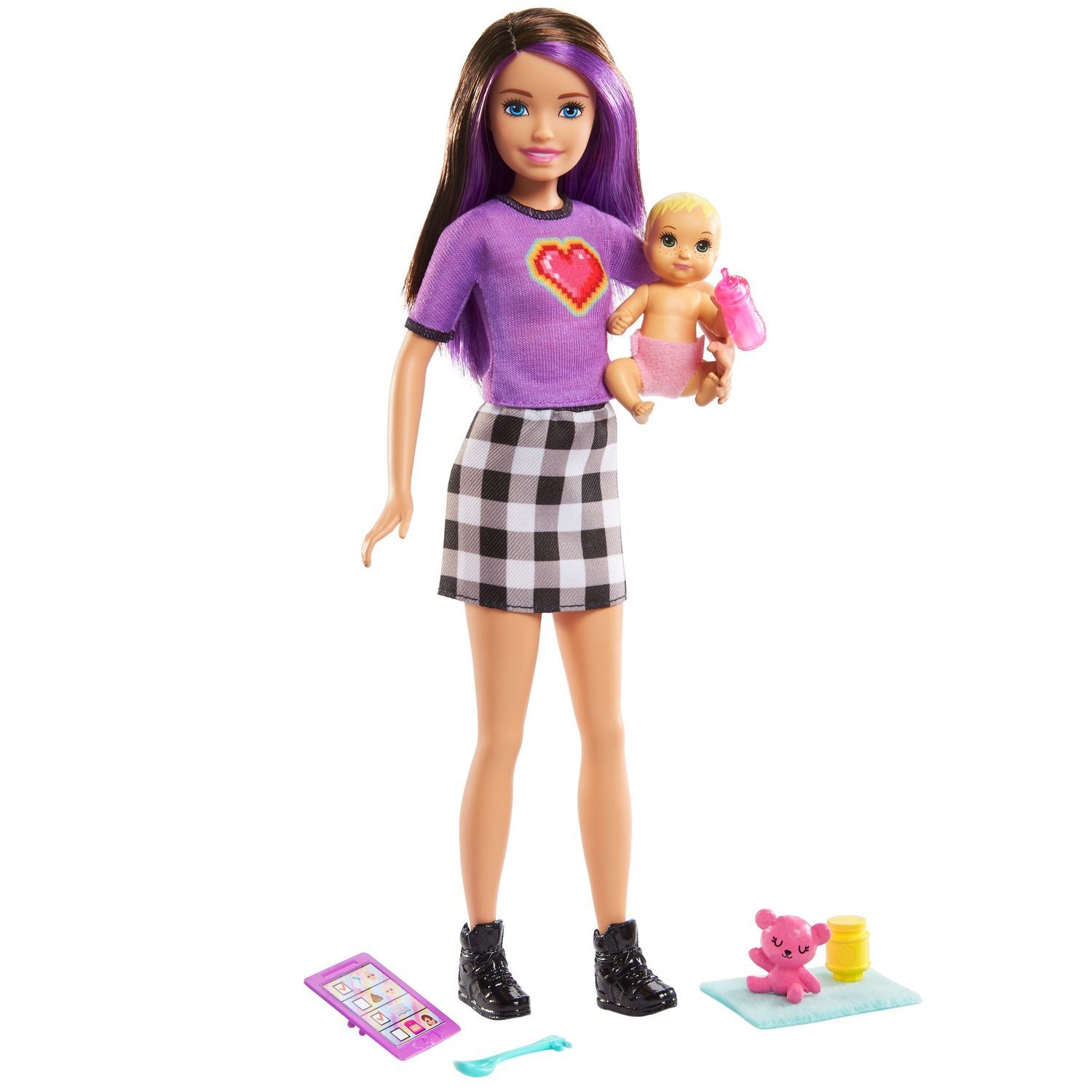 Poupée Barbie Skipper Baby-sitter BARBIE prix pas cher