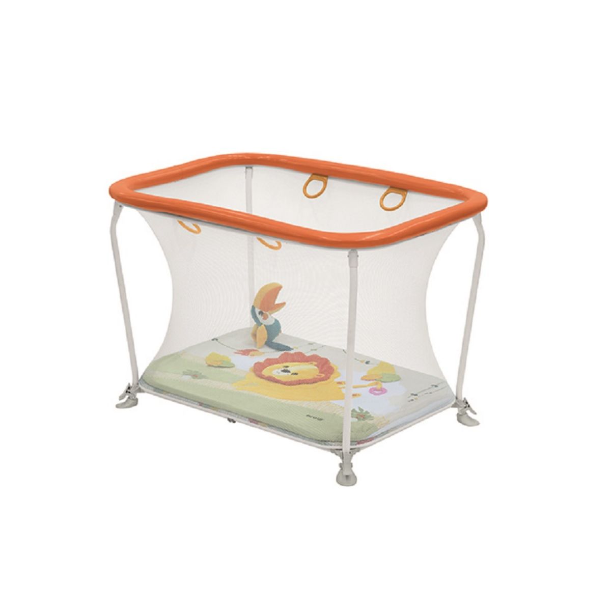 Brevi Parc Bebe Rectangulaire Avec Tapis De Jeu Soft And Play Royal Pas Cher A Prix Auchan