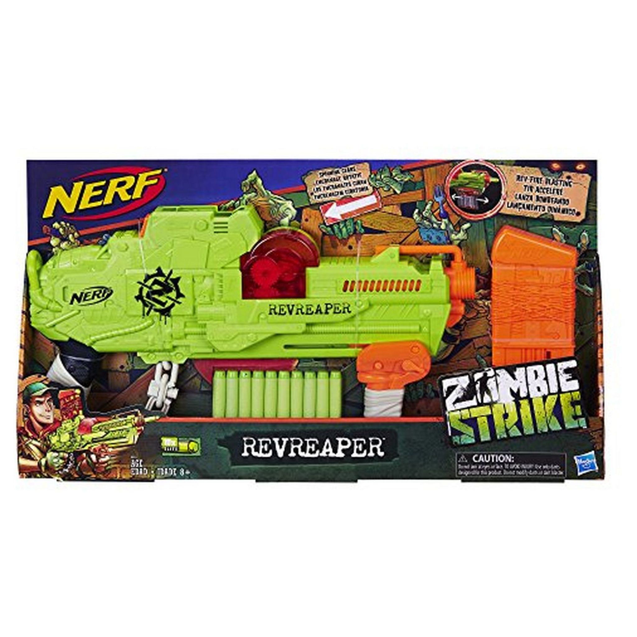 HASBRO Nerf Zombie RevReaper pas cher 