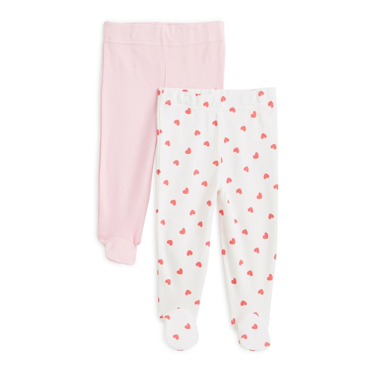 IN EXTENSO Lot de 2 pantalons de naissance b b fille pas cher