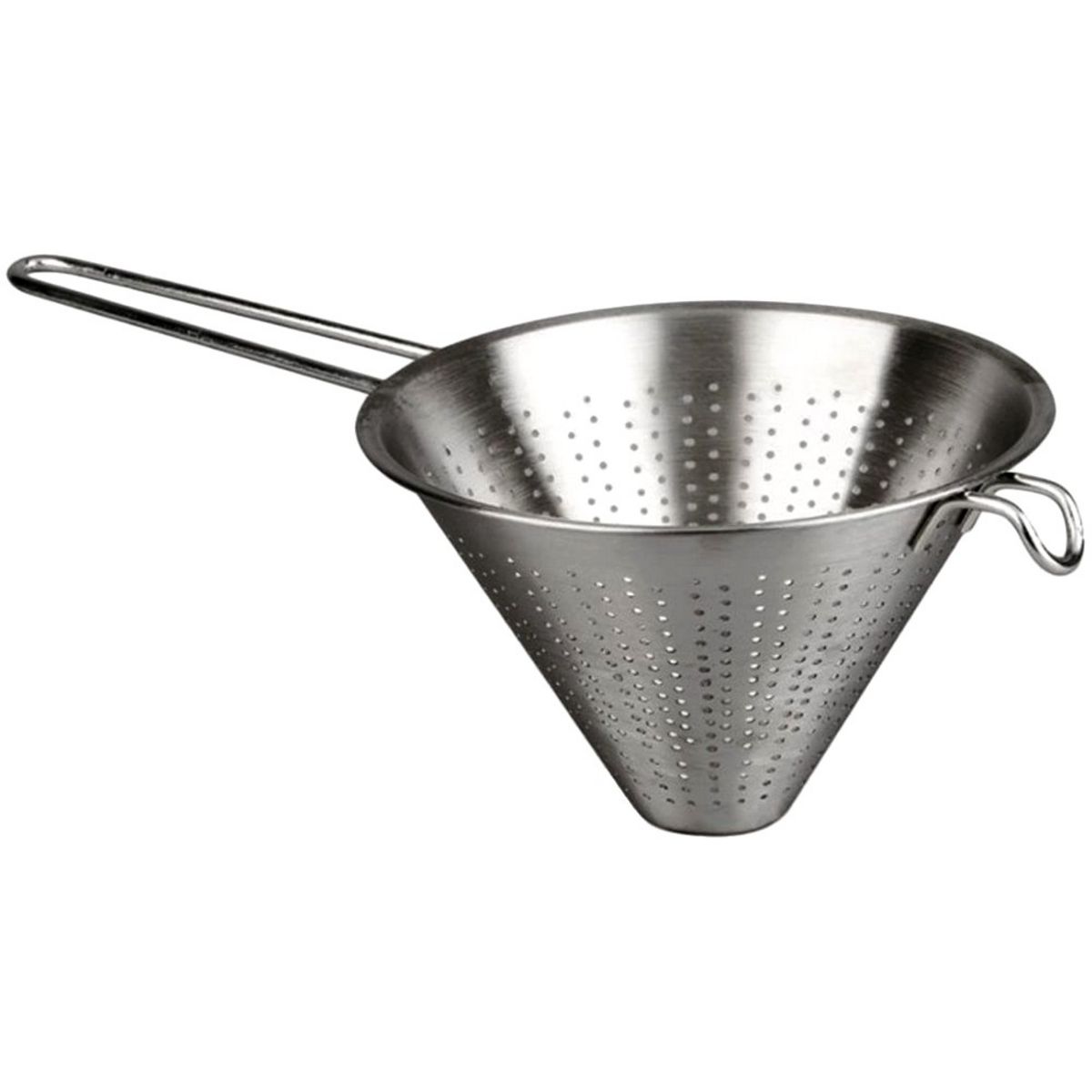 Passoire chinois 20 cm en inox avec manche cuisine