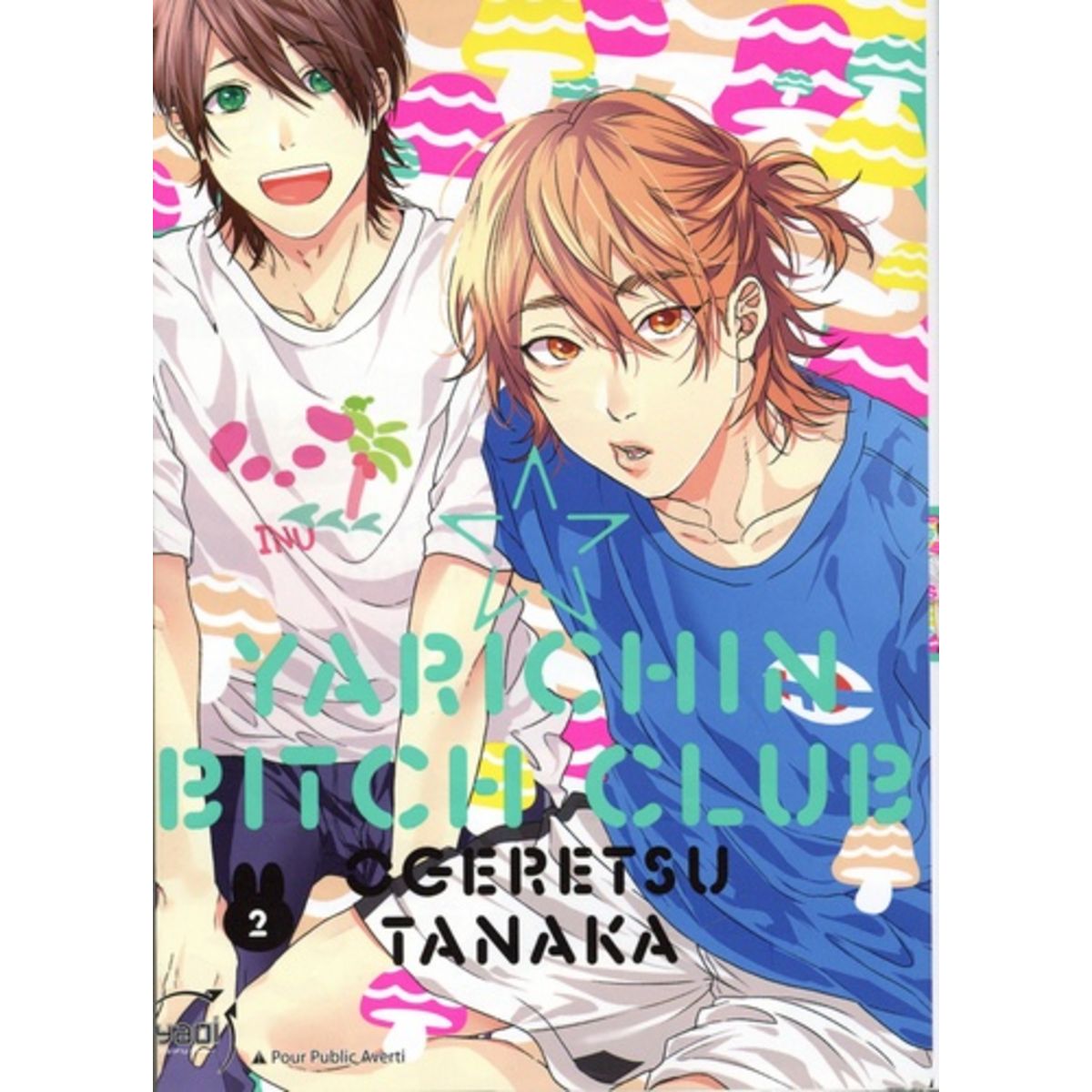 YARICHIN BITCH CLUB TOME 2 , Ogeretsu Tanaka Pas Cher - Auchan.fr